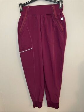 Women’s Maroon Utility Jogger Pants
